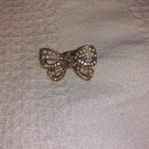 Betsey Johnson bow ring